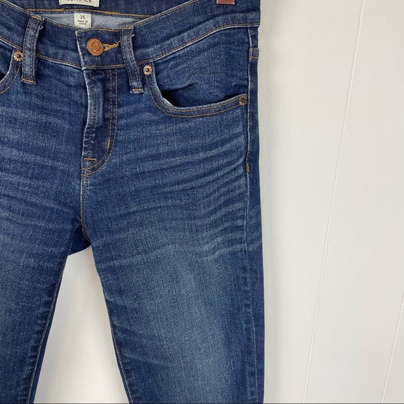 J.Crew Toothpick Dark Wash Skinny Fit Denim Jeans - Picture 5 of 9